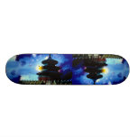 Temple of Heaven with sun Skate Board Decks