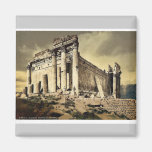 Temple of Jupiter, leaning column, Baalbek, Holy L Refrigerator Magnets