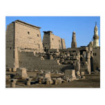 Temple of Luxor, Luxor, Egypt Desert Post Card