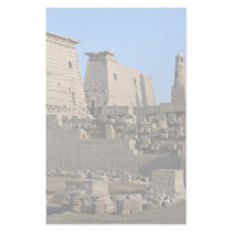 Temple of Luxor, Luxor, Egypt Desert Custom Stationery