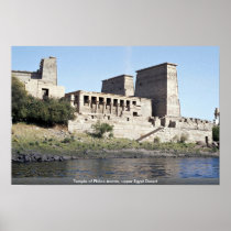 Temple of Philae Aswan, upper Egypt Desert Print