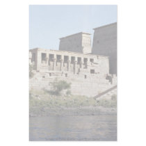 Temple of Philae Aswan, upper Egypt Desert Stationery Paper