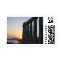 Temple of Poseidon, Athens Greece postage by jfogelsong Temple of Poseidon, Athens Greece postage