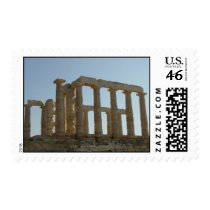 Temple of Poseidon, Athens Greece  postage