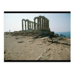 Temple of Poseidon Ruins Postcard
