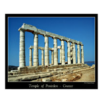 TEMPLE OF POSIEDON posters