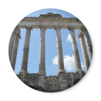 Temple of Saturn - early 4th century BC magnets by gothicarts Temple of Saturn - early 4th century BC magnets