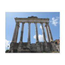 Temple of Saturn - early 4th century BC Post Cards
