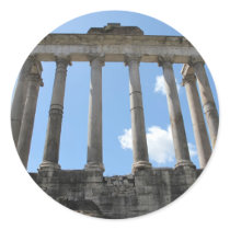 Temple of Saturn - early 4th century BC Sticker