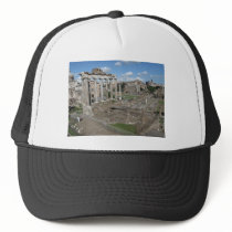 Temple of Saturn, Forum Romanum Trucker Hats
