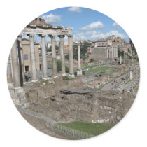 Temple of Saturn, Forum Romanum Sticker