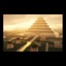 Temple of the Leaf (adjusted) posters
