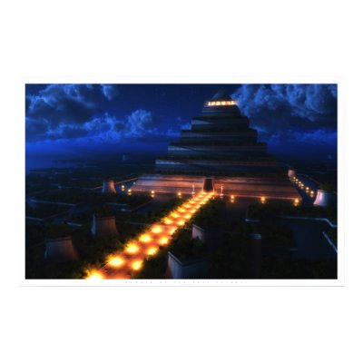 Temple of the Leaf (Night) Posters by digitalblasphemy