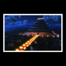 Temple of the Leaf (Night) posters