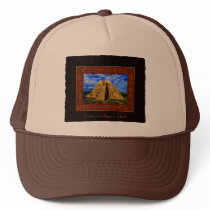 "Temple of the Magician" Gift item Trucker Hats