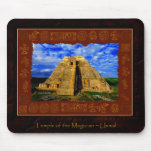 Temple of the Magician Mayan Gift item Mouse Mat