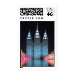 Temple Reflected Stamp