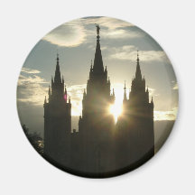 Temple Refrigerator Magnet
