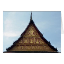 temple roof card - Card