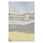 Temple roofs, Tibet, China Stationery Paper