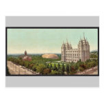 Temple Square, Salt Lake City classic Photochrom Post Card