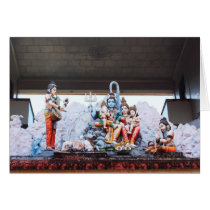 Temple statues cards