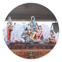 Temple statues stickers