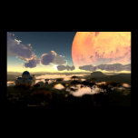 Temple Sunrise Mars Moving In posters