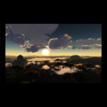 Temple Sunrise posters