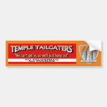 Temple Tailgaters Bumper Sticker