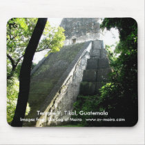 Temple V, Tikal, Guatemala Mousepads