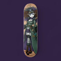 Temple Victorian Steampunk Vampire Fae Skate Deck skateboards