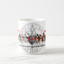 Templer brothers with seal cup coffee mug