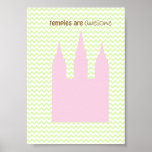 Temples are awesome print