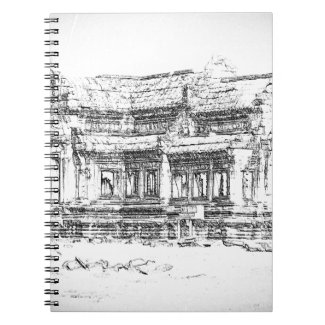 Temples of Angkor Spiral Notebooks