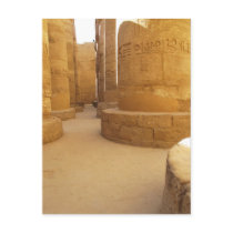 Temples of Karnak; Temple of Amon-Ra, hieroglyphic Postcard