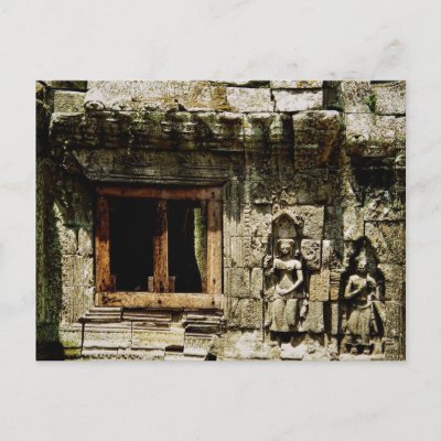 Temple'tastic Angkor Wat postcard