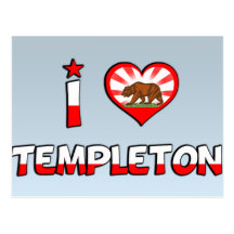 Templeton, CA Post Card