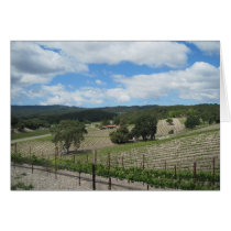 Templeton Wine Country at the End of May Greeting Card