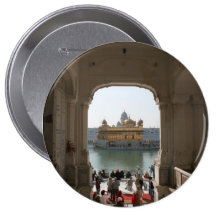 Templo de oro Harmandir Sahib Amritsar la India de Pins