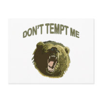 Tempt Me Bear Postcards
