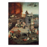Temptation of Saint Anthony, c.1500 Greeting Card
