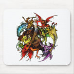 Temptation of St. Anthony mousepads