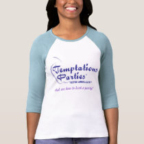 Temptations Parties baseball style - Customized t-shirts