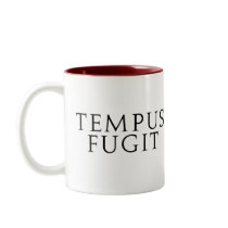 Tempus Fugit mugs
