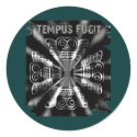 tempus fugit stickers by wolffreeborn tempus fugit stickers