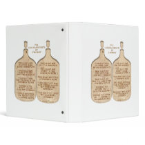 Ten Commandments of Zymurgy Binders