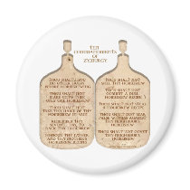 Ten Commandments of Zymurgy Magnets