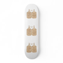 Ten Commandments of Zymurgy Skateboard