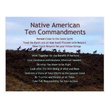 Ten Commandments Postcards